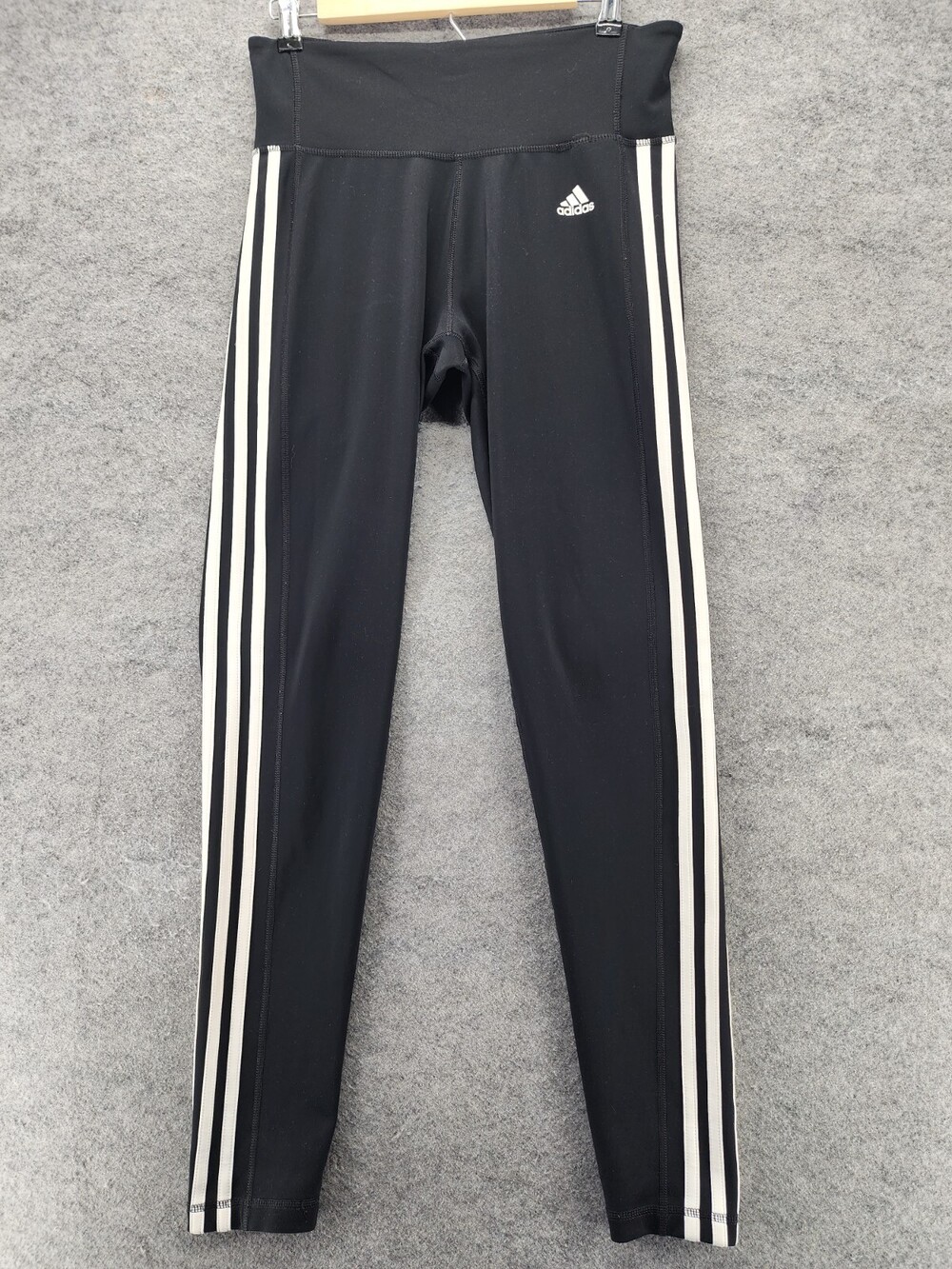 Adidas Leggings Womens Medium Climalite Pull On Black
